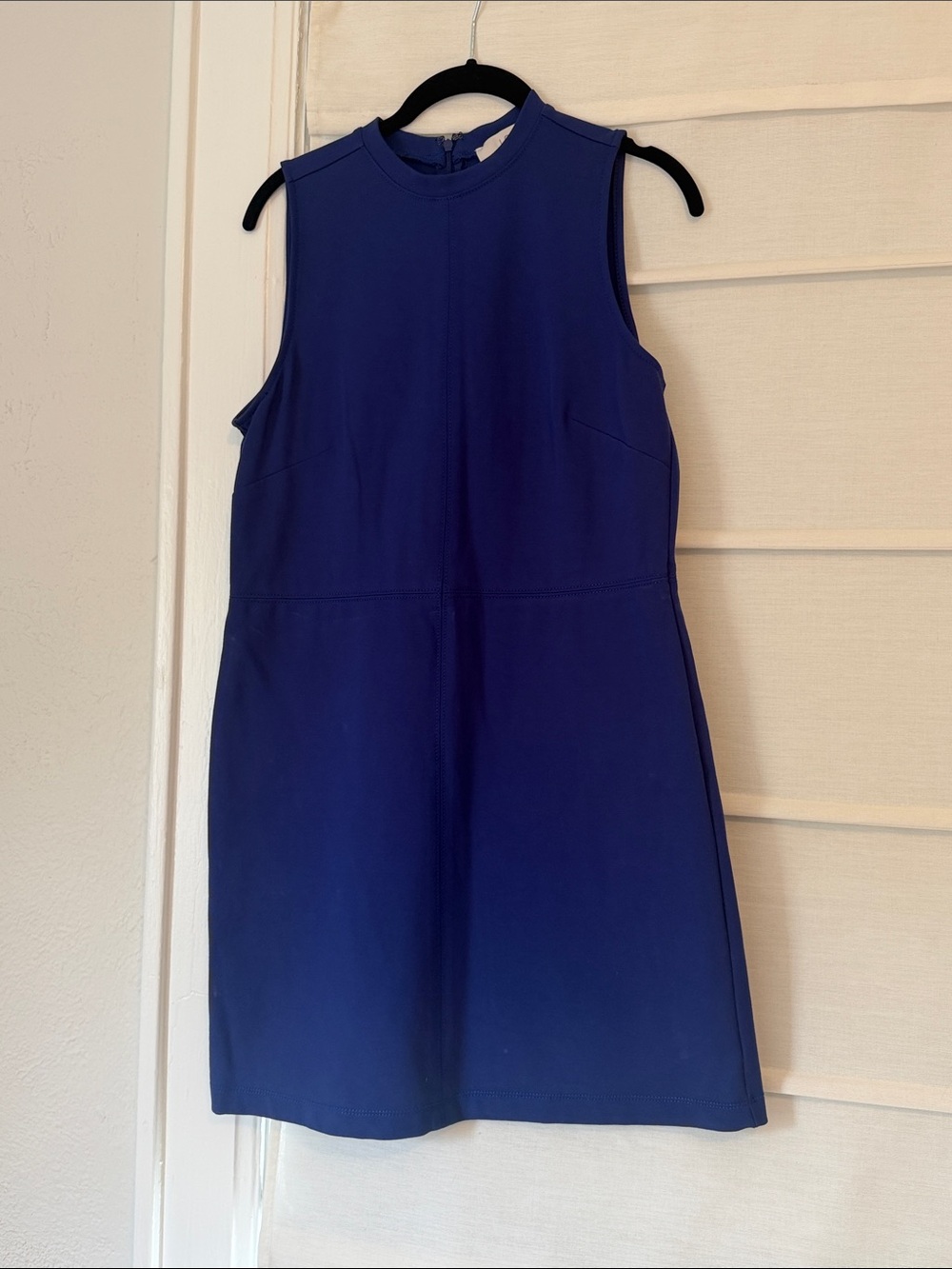 LOFT Sleeveless Cobalt Mini Shift Dress